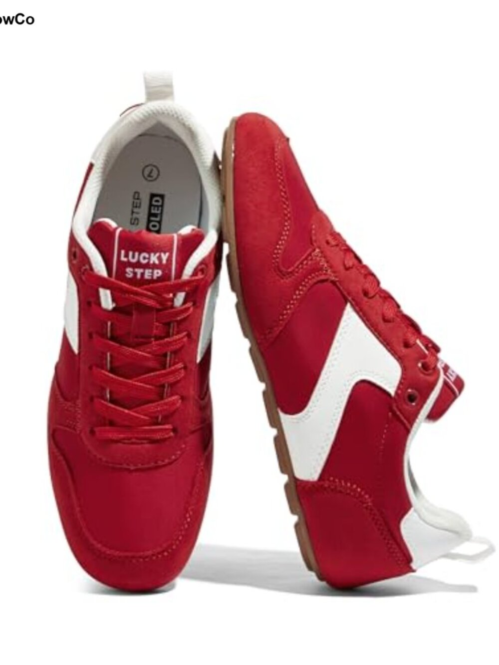 Women Retro Fashion Sneakers Cow Suede Slip-resistant Walking